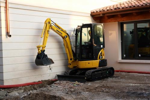 Komatsu minigraver Komatsu minigraver